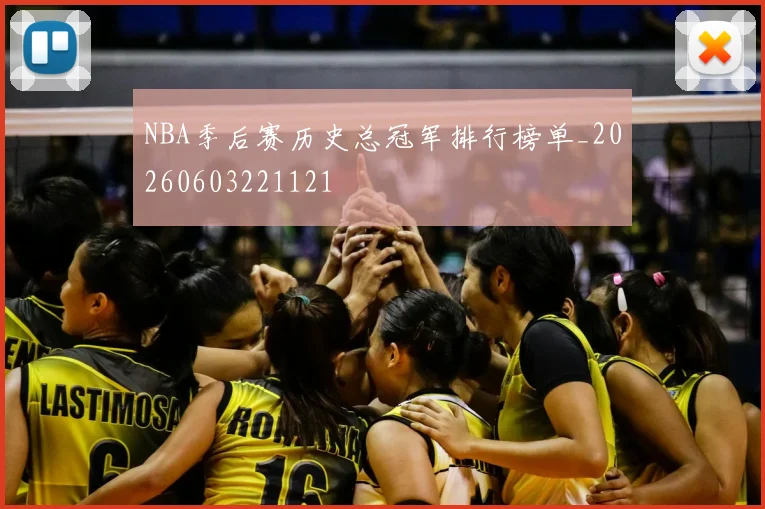 NBA季后赛历史总冠军排行榜单_20260603221121